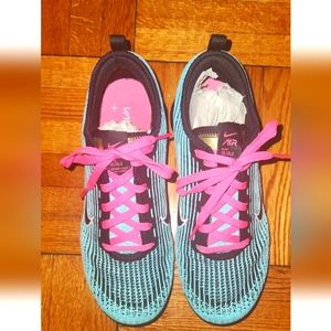 Nike Air Vapormax Flyknit 3 South Beach Hyper Turquoise BQ5238-300 GS Size 7Y.